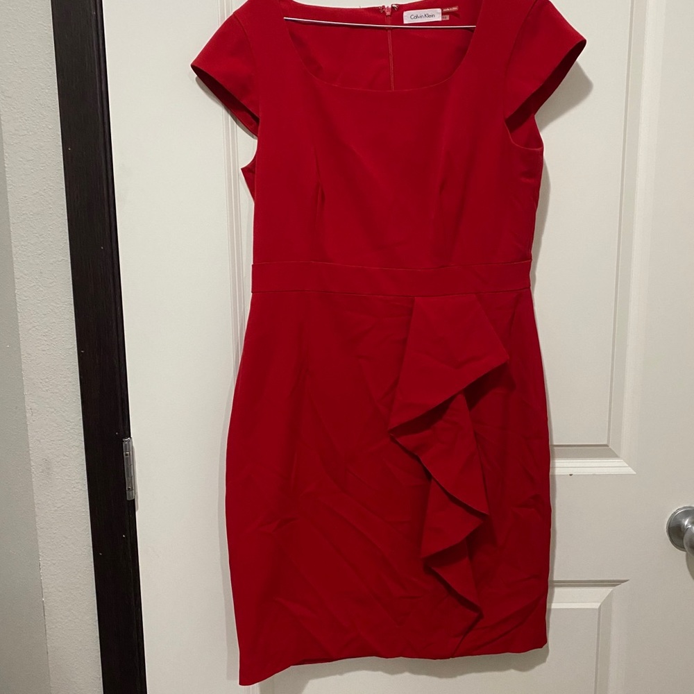 Calvin Klein Red Dress
